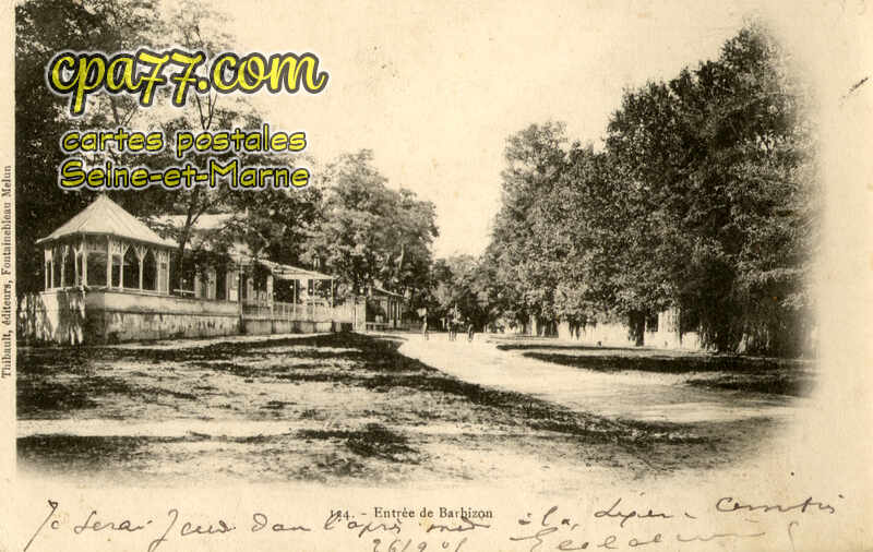 Barbizon (Seine-et-Marne) - Entrée de Barbizon