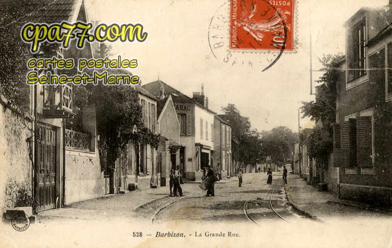 Barbizon (Seine-et-Marne) - La Grande-Rue