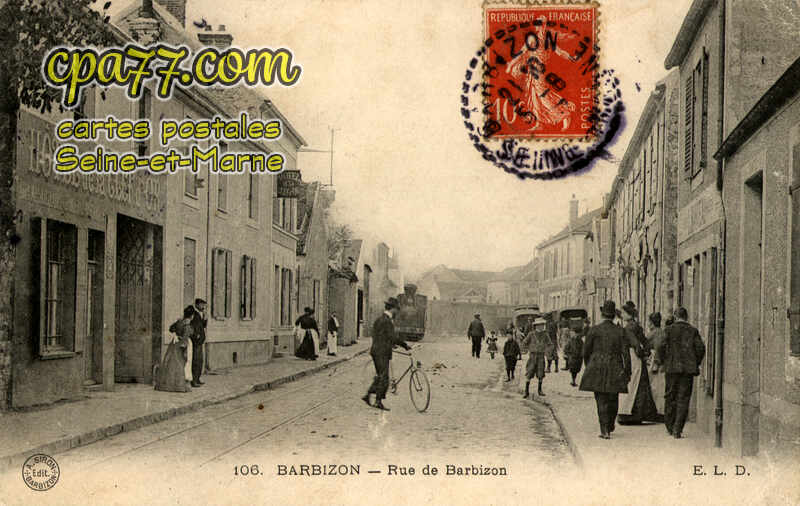 Barbizon (Seine-et-Marne) - Rue de Barbizon
