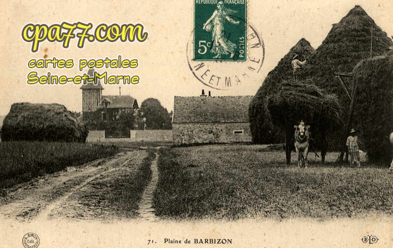 Barbizon (Seine-et-Marne) - Plaine de barbizon