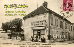 Barbizon (Seine-et-Marne) - Barbizon Hôtel E. Chassin