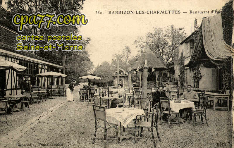 Barbizon (Seine-et-Marne) - Les Charmettes – Restaurant d&rsquo;Eté
