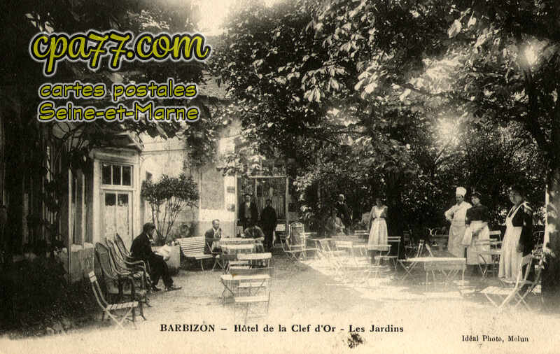 Barbizon (Seine-et-Marne) - Hôtel de la Clef d&rsquo;Or – Les Jardins