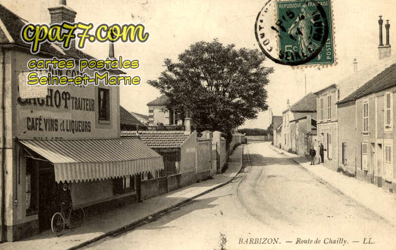 Barbizon (Seine-et-Marne) - Route de Chailly
