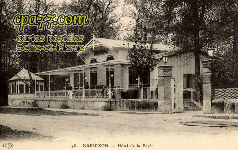 Barbizon (Seine-et-Marne) - Hôtel de la Forêt