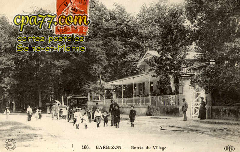 Barbizon (Seine-et-Marne) - Entrée du Village