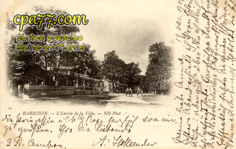Barbizon (Seine-et-Marne) - L&rsquo;Entrée de la Ville