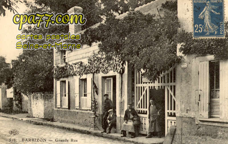 Barbizon (Seine-et-Marne) - Grande Rue