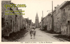 Barcy (Seine-et-Marne) - La Rue de Monthyon