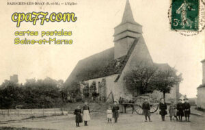 Bazoches Lès Bray (Seine-et-Marne) - L&rsquo;Eglise