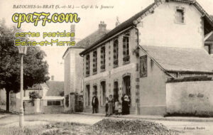 Bazoches Lès Bray (Seine-et-Marne) - Café de la jeunesse