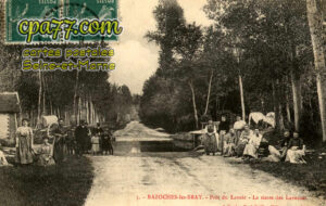 Bazoches Lès Bray (Seine-et-Marne) - Près du Lavoir – La sieste des Laveuses