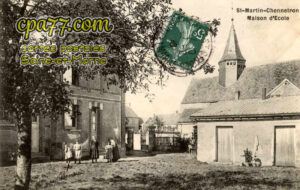 Beauchery St Martin (Seine-et-Marne) - St-Martin-Chennetron – Maison d&rsquo;Ecole
