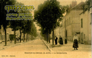 Beaumont Du Gâtinais (Seine-et-Marne) - La Gendarmerie