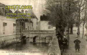 Beaumont Du Gâtinais (Seine-et-Marne) - Porte et Pont du Château