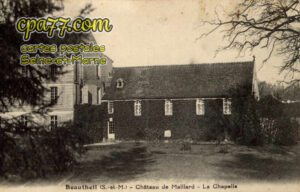 Beautheil (Seine-et-Marne) - Château de Maillard (en l&rsquo;état)