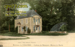 Beauvoir (Seine-et-Marne) - Le Château – Maison du Garde (en l&rsquo;état)