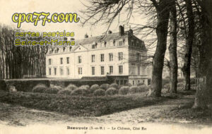 Beauvoir (Seine-et-Marne) - Le Château, Côté Est