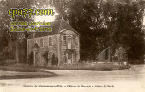 Beauvoir (Seine-et-Marne) - Le Château – Maison du Garde