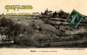 Bellot (Seine-et-Marne) - La Fontaine aux Lièvres