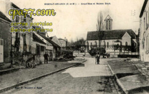 Bernay Vilbert (Seine-et-Marne) - Grand&rsquo;Rue et Maison Rayé