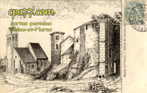 Blandy Les Tours (Seine-et-Marne) - Entrée du Château