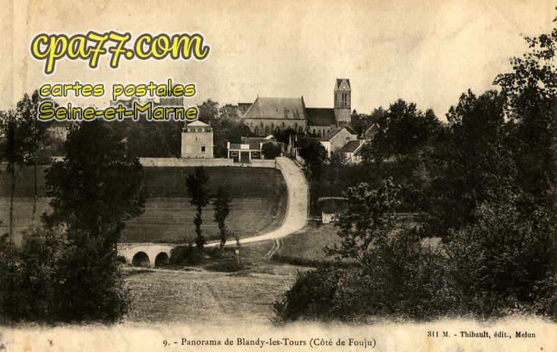 Blandy Les Tours (Seine-et-Marne) - Panorama de Blandy-les-Tours (Côté de Fouju)
