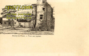 Blandy Les Tours (Seine-et-Marne) - Tour aux papiers
