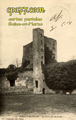 Blandy Les Tours (Seine-et-Marne) - La Tour aux Archives