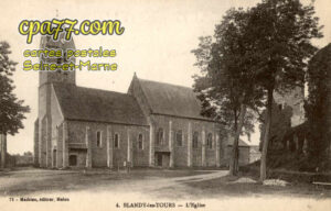 Blandy Les Tours (Seine-et-Marne) - L&rsquo;Eglise