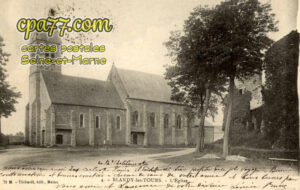 Blandy Les Tours (Seine-et-Marne) - L&rsquo;Eglise