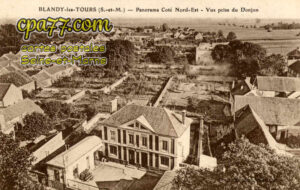 Blandy Les Tours (Seine-et-Marne) - Panorama Côté Nord-Est – Vue prise du Donjon