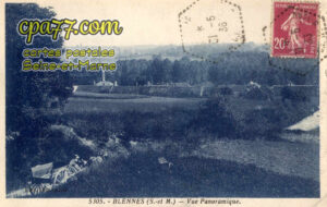 Blennes (Seine-et-Marne) - Vue Panoramique