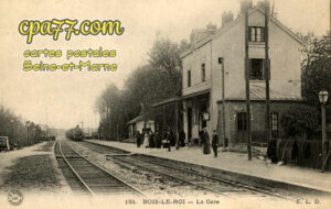 Bois Le Roi (Seine-et-Marne) - La Gare