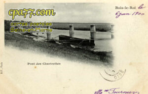Bois Le Roi (Seine-et-Marne) - Pont de Chartrettes