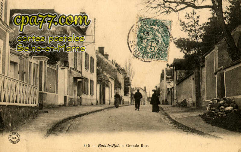 Bois Le Roi (Seine-et-Marne) - Grande Rue