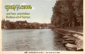 Bois Le Roi (Seine-et-Marne) - Les Bords de la Seine