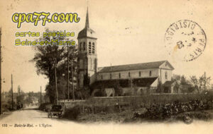 Bois Le Roi (Seine-et-Marne) - L&rsquo;Eglise