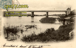 Bois Le Roi (Seine-et-Marne) - Le Pont sur La Seine