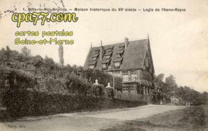Bois Le Roi (Seine-et-Marne) - Brolles – Maison Historique du XVe siècle – Logis de l&rsquo;Asne-Rayez
