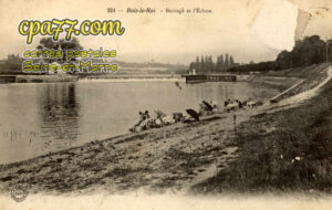 Bois Le Roi (Seine-et-Marne) - Barrage et l&rsquo;Ecluse