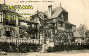 Bois Le Roi (Seine-et-Marne) - Clos Barbeau – BROLLES