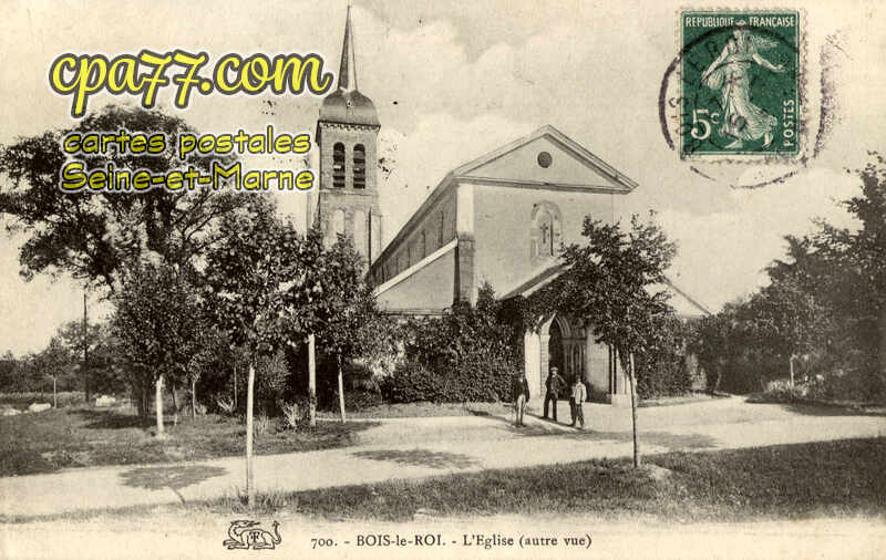 Bois Le Roi (Seine-et-Marne) - L&rsquo;Eglise