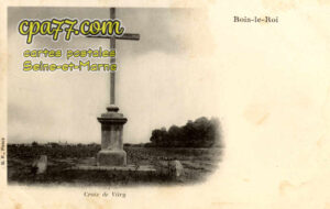 Bois Le Roi (Seine-et-Marne) - Croix de Vitry