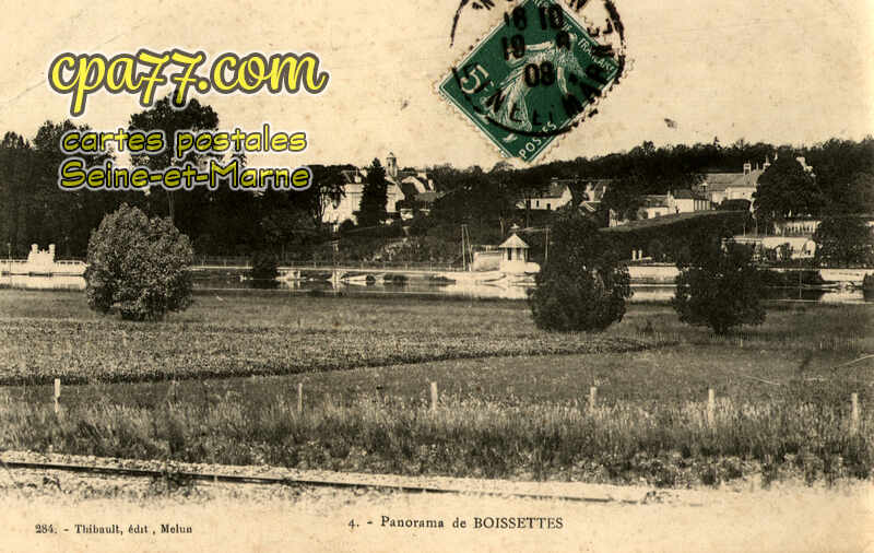 Boissettes (Seine-et-Marne) - Panorama