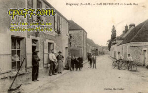 Boissise Le Roi (Seine-et-Marne) - Café Berthelot et Grande Rue