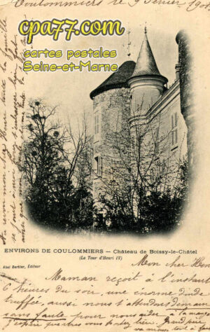 Boissy Le Châtel (Seine-et-Marne) - Château de Boissy-le-Châtel