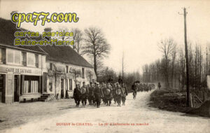 Boissy Le Châtel (Seine-et-Marne) - Le 76e d&rsquo;Infanterie en marche