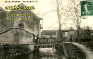 Boulancourt (Seine-et-Marne) - Moulin Foulon