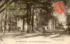 Bourron Marlotte (Seine-et-Marne) - 365. – Marlotte – Parc de l&rsquo;Hôtel de la Renaissance